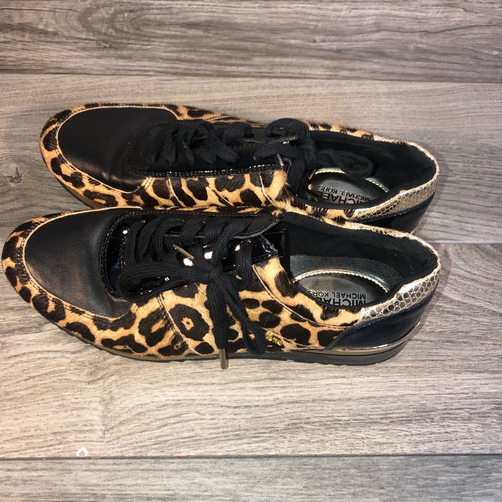 MICHAEL KORS SNEAKERS (LEOPARD) - Picture 1 of 8